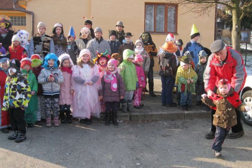 Fašanková obchůzka dětí - 8.2.2013