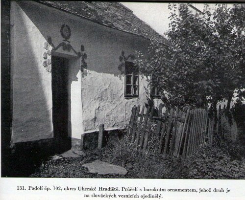 Historické pohledy na budovy a místa v Podolí