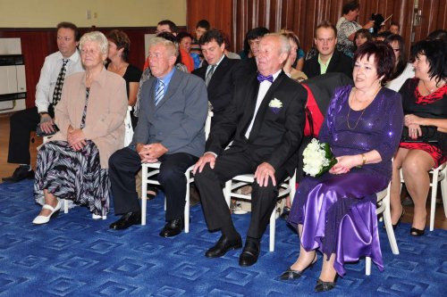 Zlatá svatba Fornůskovi a Tichoňovi - 17.9.2011