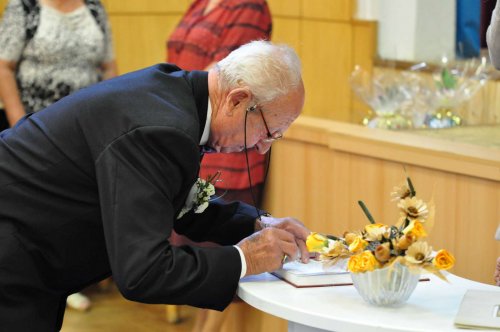 Zlatá svatba Fornůskovi a Tichoňovi - 17.9.2011