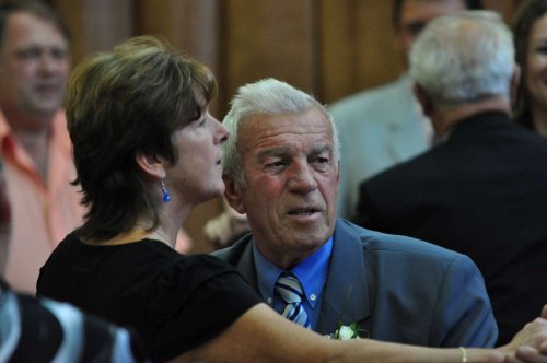 Zlatá svatba Fornůskovi a Tichoňovi - 17.9.2011