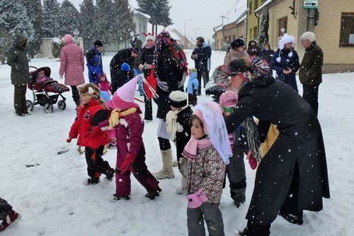 Fašanková obchůzka dětí - 17.2.2012