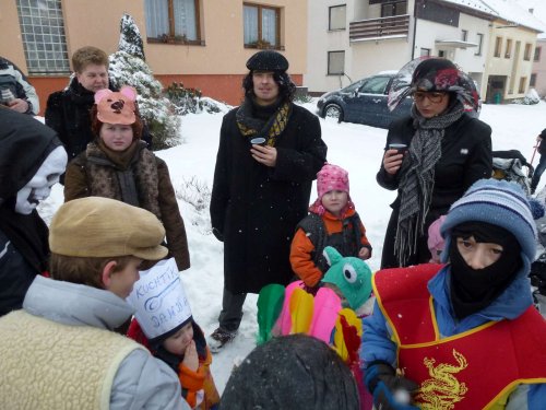 Fašanková obchůzka dětí - 17.2.2012