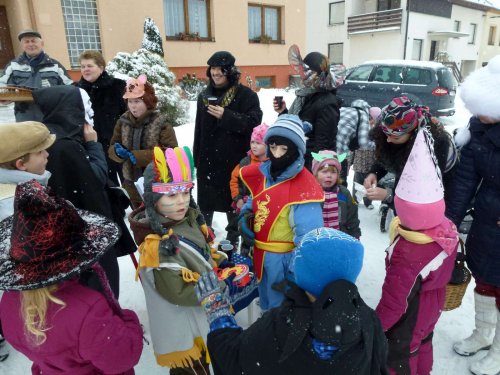 Fašanková obchůzka dětí - 17.2.2012