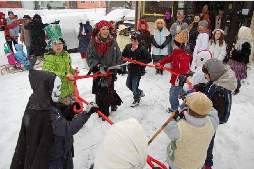Fašanková obchůzka dětí - 17.2.2012