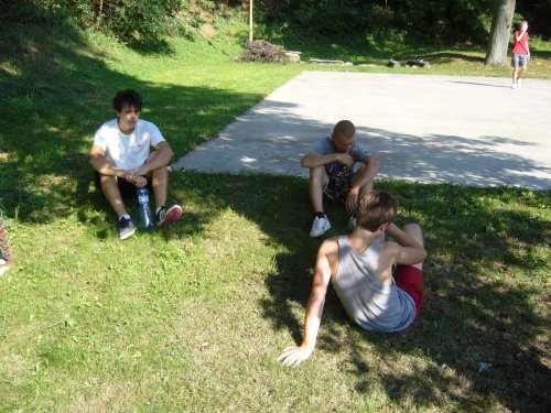 Sportovní odpoledne ve Žlebě - 4.8.2012