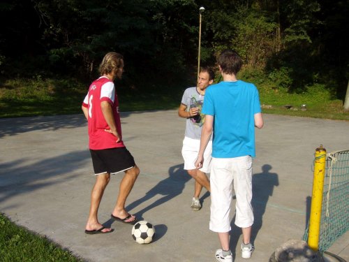 Sportovní odpoledne ve Žlebě - 4.8.2012