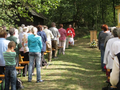 Žehnání kaple svatého Huberta - 28.9.2012