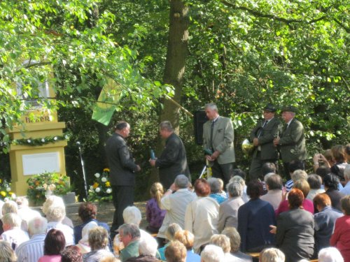 Žehnání kaple svatého Huberta - 28.9.2012