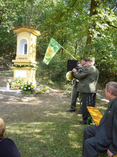 Žehnání kaple svatého Huberta - 28.9.2012