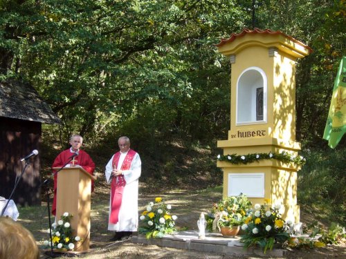 Žehnání kaple svatého Huberta - 28.09.2012