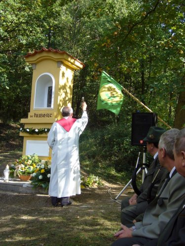 Žehnání kaple svatého Huberta - 28.9.2012