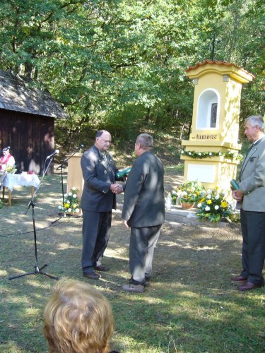 Žehnání kaple svatého Huberta - 28.9.2012