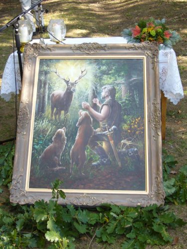 Žehnání kaple svatého Huberta - 28.9.2012