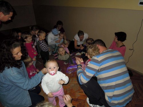 Mikulášská nadílka ve cvičení pro děti a rodiče - 4.12.2012