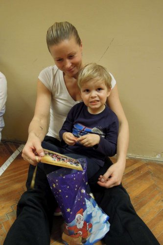 Mikulášská nadílka ve cvičení pro děti a rodiče - 4.12.2012