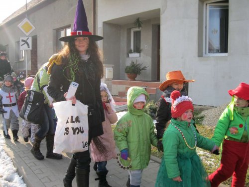 Fašanková obchůzka dětí - 8.2.2013