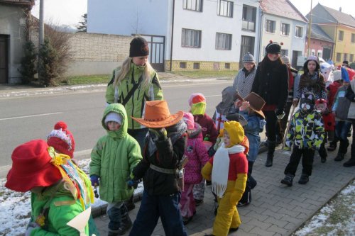Fašanková obchůzka dětí - 8.2.2013