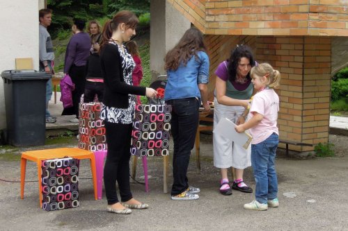 Pasování předškoláků na školáky a zahradní slavnost v MŠ Podolí - 6.6.2013