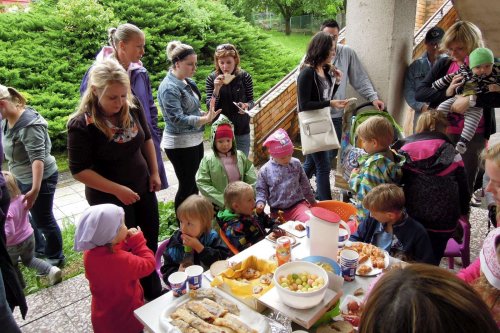 Pasování předškoláků na školáky a zahradní slavnost v MŠ Podolí - 6.6.2013