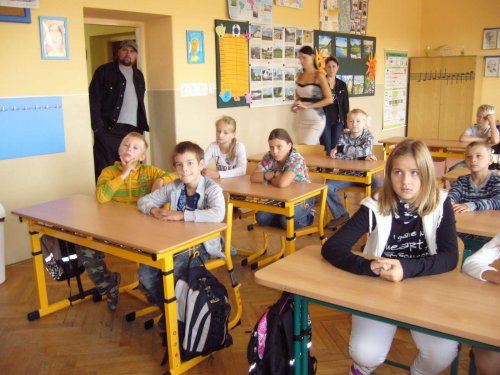 První školní den v ZŠ Podolí - 2.9.2013