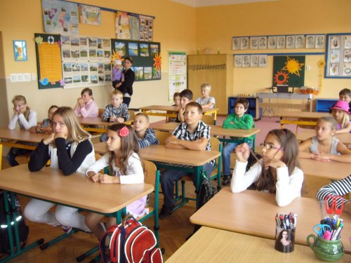 První školní den v ZŠ Podolí - 2.9.2013