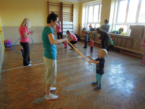 Hravé cvičení pro děti a rodiče - 8.10.2013