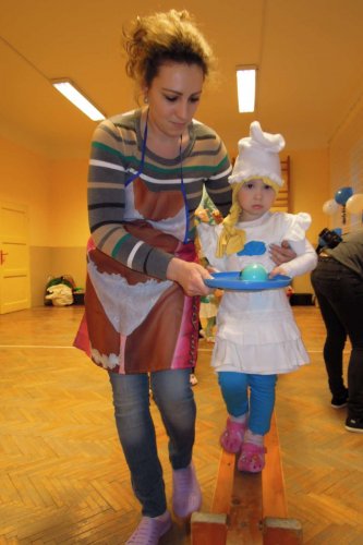 Karnevalové hravé cvičení pro děti a rodiče - 11.2.2014