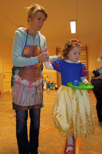 Karnevalové hravé cvičení pro děti a rodiče - 11.2.2014