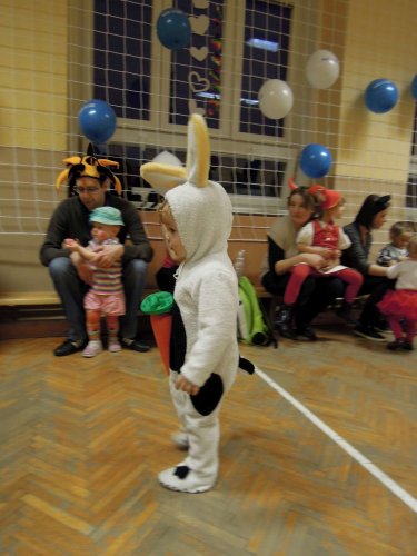 Karnevalové hravé cvičení pro děti a rodiče - 11.2.2014