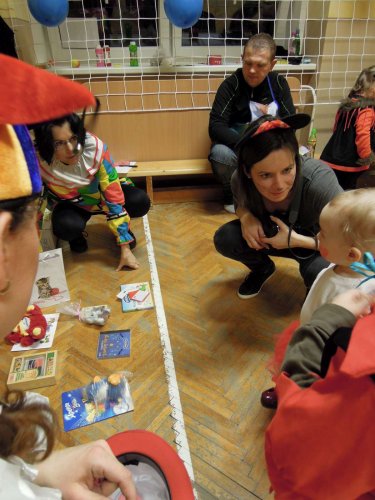 Karnevalové hravé cvičení pro děti a rodiče - 11.2.2014