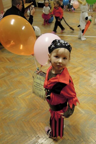 Karnevalové hravé cvičení pro děti a rodiče - 11.2.2014