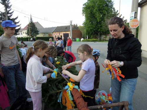Stavění máje - 30.4.2014
