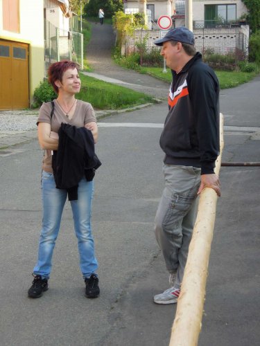 Stavění máje - 30.4.2014