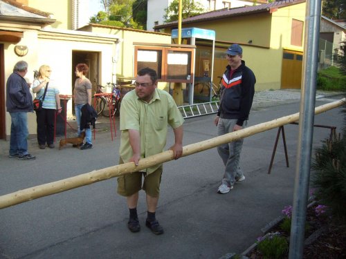 Stavění máje - 30.4.2014