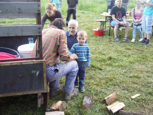 Prohlídka pastevního areálu Josefa Fiksela - 31.5.2014