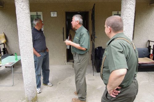 Prohlídka zrekonstruované myslivecké chaty v Lipinách - 21.6.2014