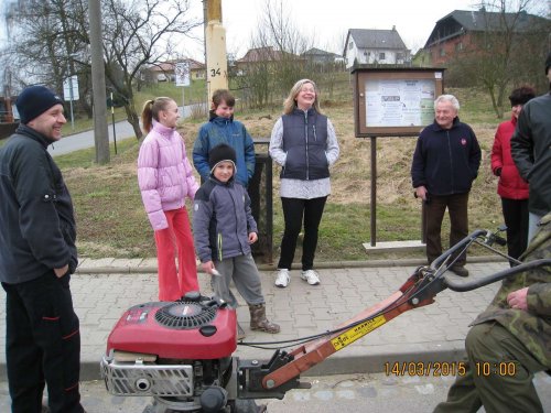Úklid obce a přilehlého okolí - 14.3.2015