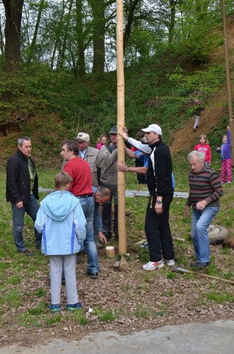 Pálení čarodějnic a stavění máje - 30.4.2015