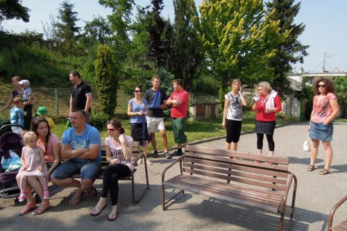 Zahradní slavnost v MŠ a pasování přešdškoláků na školáky - 9.6.2015