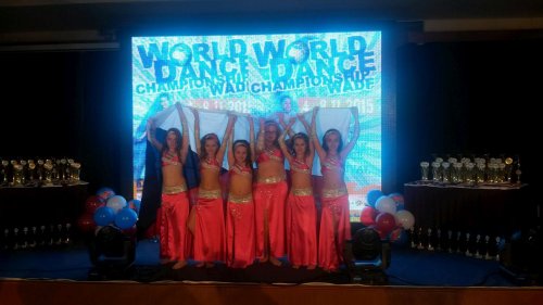 Veronika Luběnová z Podolí - Mistryně světa v břišních tancích - 8.11.2015