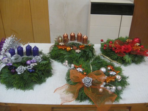 Výroba adventních věnečků - 22.11.2015