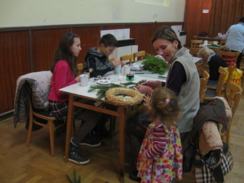 Výroba adventních věnečků - 22.11.2015