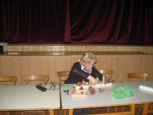 Výroba adventních věnečků - 22.11.2015