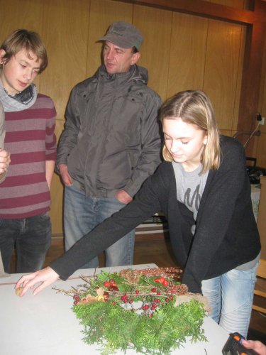 Výroba adventních věnečků - 22.11.2015