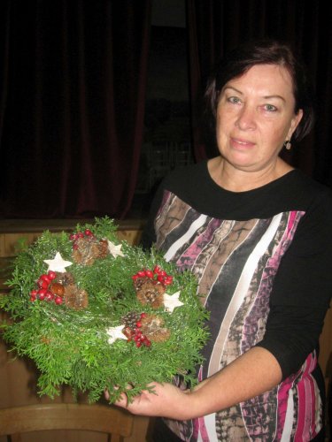 Výroba adventních věnečků - 22.11.2015