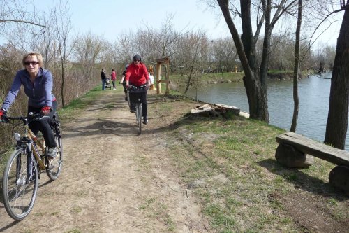 Sokolský cyklovýlet na Haldu - 3.4.2016