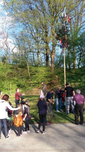 Pálení čarodějnic a stavění máje - 30.4.2016