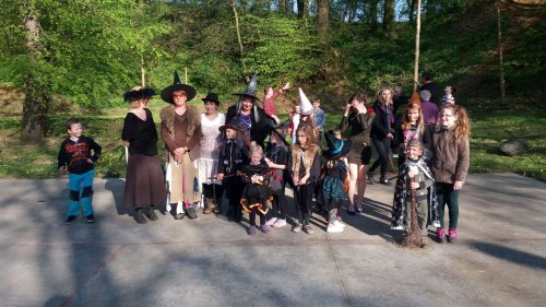 Pálení čarodějnic a stavění máje - 30.4.2016