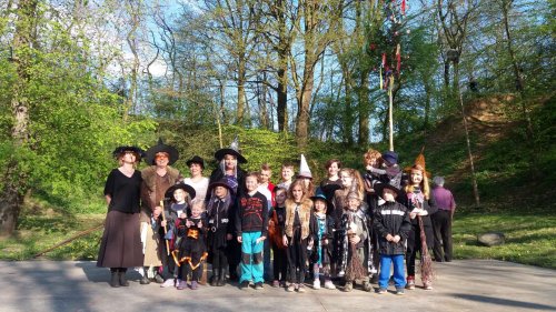 Pálení čarodějnic a stavění máje - 30.4.2016
